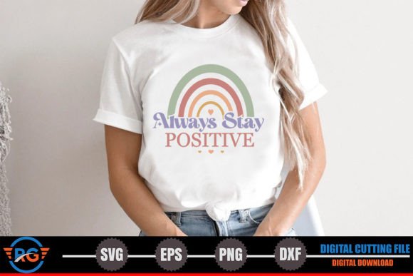 Review: Always Stay Positive Mental Health SVG for Embroidery