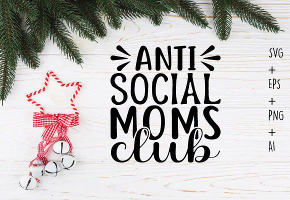 Review: Anti Social Moms Club SVG for Real Embroidery
