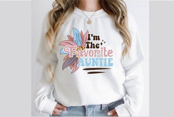 Review: I'm the Favorite Auntie Retro SVG for Stitching