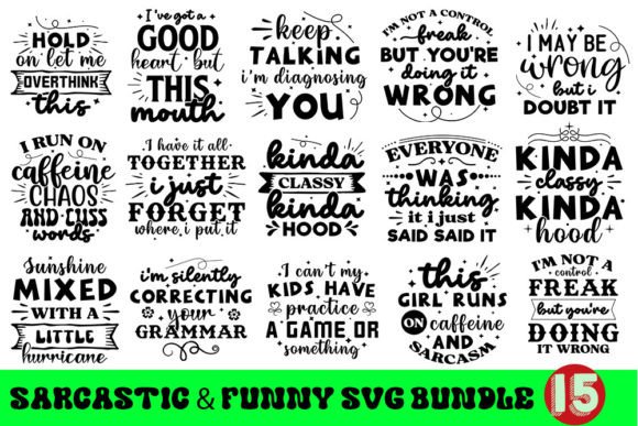 Sarcastic Funny SVG Bundle: A Designer's Review