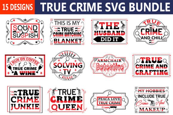 True Crime Svg Bundle: A Designer's Review for Embroidery