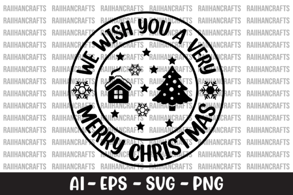 We Wish You a Very Merry Christmas SVG