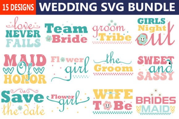 Wedding Svg Bundle: A Designer's Take on Bridal Embroidery